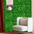 thumbnail image 3 of Wuztai 40x60cm Artificial Green Plant Wall Panel, PE Simulation Boxwood Hedge for Indoor Outdoor Decor, Fake Lawn Hanging Wall for Living Room, 3 of 4