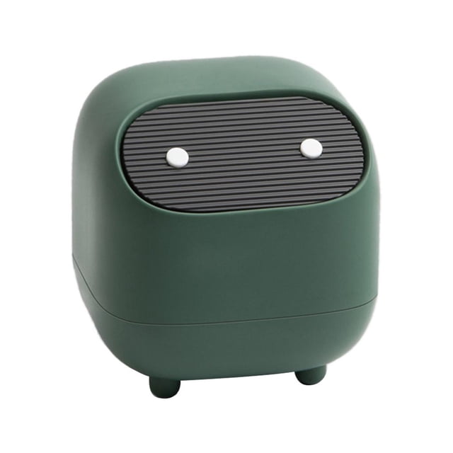 Petit Bureau Poubelle Vert
