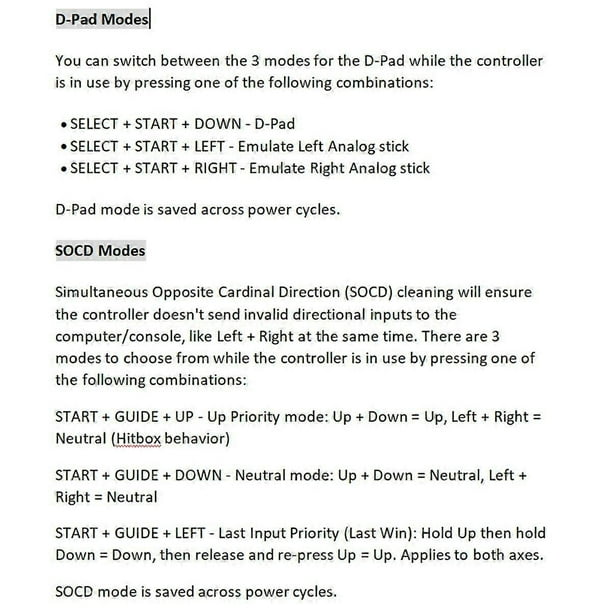 Game Rocker Controller Joystick Hot-Swap Keyboard Arcade Stick Controller for PC/Switch/PS3//Steam, Size
