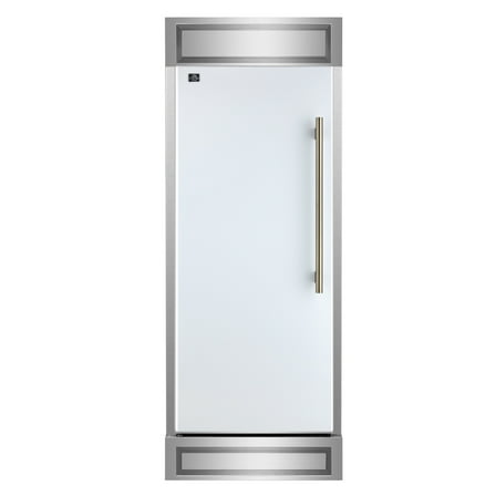 Forno Maderno 28-Inch Built-In Convertible Refrigerator, 13.6 cu.ft, Left Swing, Decorative Grill, ENERGY STAR Certified