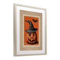 thumbnail image 2 of Stupell Industries Shabby Chic Vintage Jack-o-Lantern Stamp Birch Framed Print Under Glass, 13 x 16, by Arlington Prints, 2 of 8