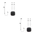 thumbnail image 1 of sweethay Auriculares intrauditivos Reducción de ruido Reemplazo de auriculares de 360 ​​grados para Quest 2, Negro negro 2piezas, 1 of 6