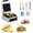 Single Board Full Slot 9*9 Inches 1800w 110v, variant on 1800W Commercial Panini Press & Electric Grill, 9x9 Inch Sandwich Maker with 6-Temp Control, 110V Indoor Grill for Burgers, Panini, Breakfast, Silver
