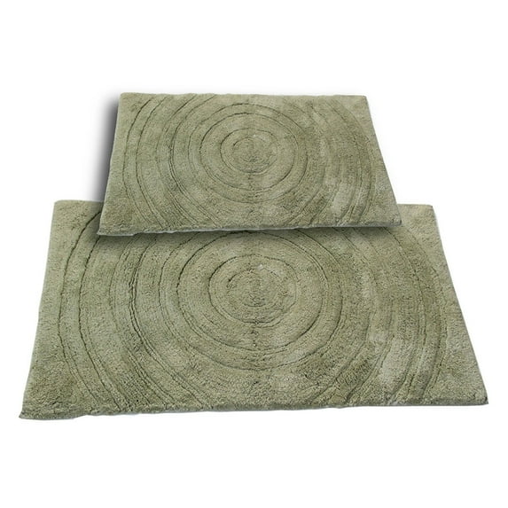 Elegance Collection Echo Bath Rug - Set of 2
