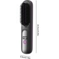 thumbnail image 5 of Cepillo alisador de pelo inalámbrico con pantalla LCD y 4 ajustes de calor para cabello rizado y grueso., 5 of 5