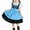 Blue_1, variant on YOUYEDIAN Oktoberfest Outfit for Girls Kids Short Sleece Dirndl Dresses Party Halloween Festival Outfit Orange 9-11 Years