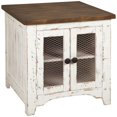 thumbnail image 1 of Ashley Furniture Table de Rangement 24" en Blanc Vintage, 1 of 2