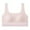 Pink, variant on SHenli Girls Sports Bra Seamless Training Bras U Shape Back Wide Strap Underwear Cotton Training Crop Bras with Removable Bust Pad Teenage Girls Crop Vest for 8-15 Years Beige