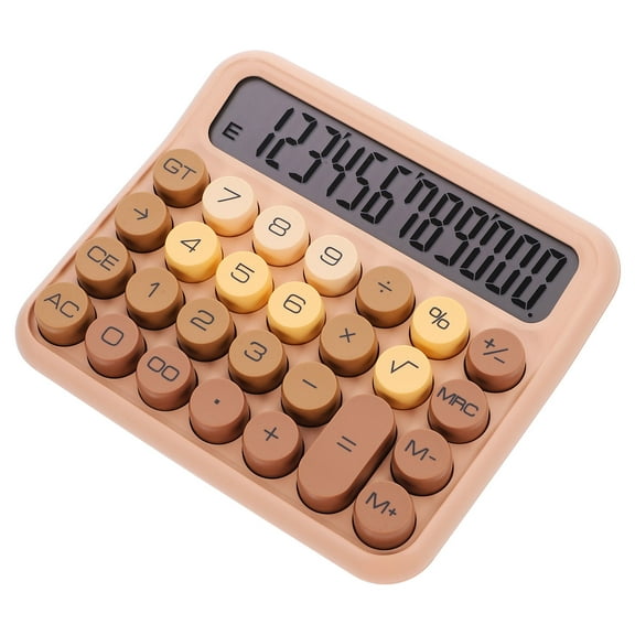 Masteelf  Professional Simple Calculator Bulk Calculators Tool Desk Large Display School Student Coffee