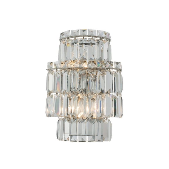 2 Light Wall Sconce In Contemporary Style-12 Inches Tall And 9 Inches Wide Allegri Lighting 036521-010-Fr001