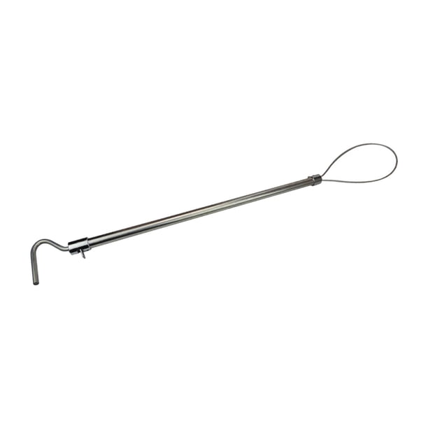 Receptor de acero inoxidable para cerdos, para ganado para accesorios para cerdos de granja 65cm Sharpla Colector de soporte de cerdo
