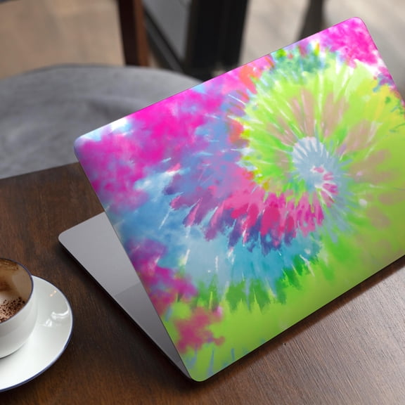 DesignSkinz Spiral Tie Dye V7 Full-Body Skin Decal Wrap Cover for MacBook 12" Retina (A1534)