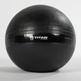 thumbnail image 3 of Titan Fitness 50 LB Rubber Slam Ball, Dead Weight Ball Absorbs Impact, Minimal Bounce, Textured Surface, 3 of 4