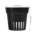 thumbnail image 2 of HAOAN12 Pcs Watering Drainage Rocks for Potted Plants Mesh Black, 2 of 8