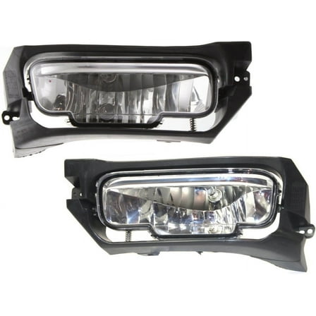 Garage-Pro Fog Light Set of 2 Compatible with 2006-2011 Mercury Grand Marquis Front, Driver and Passenger Side