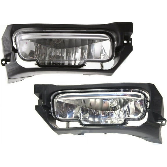 Garage-Pro Fog Light Set of 2 Compatible with 2006-2011 Mercury Grand Marquis Front, Driver and Passenger Side