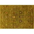 thumbnail image 1 of Ahgly Company Indoor Rectangle Oriental Yellow Industrial Area Rugs, 2' x 4', 1 of 4