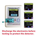 thumbnail image 5 of -TC Multi-Meter Transistor Tester Diode Triode Capacitor Resistor Test Meter MOSFET NPN PNP Triac MOS, 5 of 5