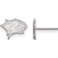 thumbnail image 1 of 10K White Gold 10Kw Logoart University Of New Hampshire Xs Post Earrings (9 X 12) Made In United States 1w011unh, 1 of 5