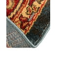 thumbnail image 7 of Unique Loom Sahand Collection Area Rug - Arsaces (8' Round Navy Blue/Gray), 7 of 7