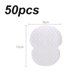thumbnail image 2 of Paquete de 50 almohadillas para el sudor de las axilas - Almohadillas para el sudor de las axilas para mujeres y hombres - Protectores de vestimenta para el tratamiento de la hiperhidrosis, control, 2 of 7