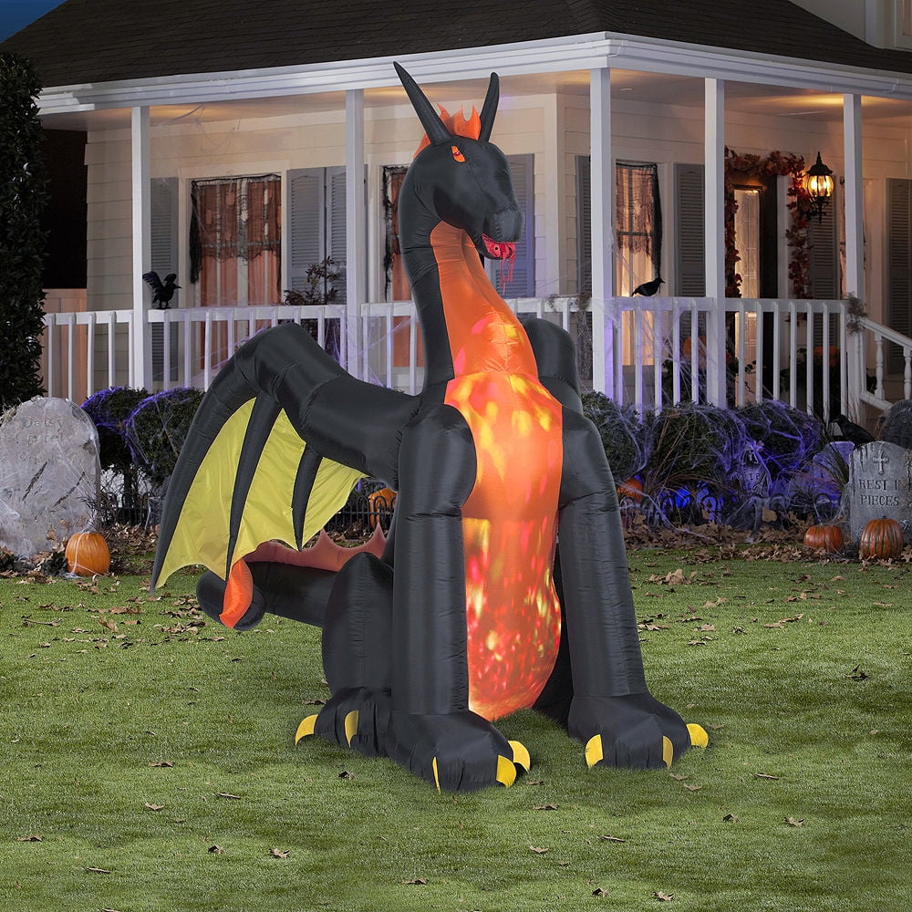 two headed dragon inflatable