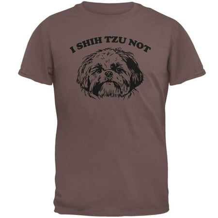 Tangerine Cotton Jersey - I Shih Tzu Not Mens T Shirt