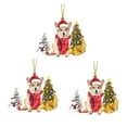 thumbnail image 2 of VerPetridure Christmas Decoration Small Tag (3) Decoration Welcome Sign Decoration Wall Hanging Family Garden Small Hanging Tag, 2 of 2