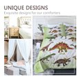 thumbnail image 5 of Sleepwish 3 Piece Dinosaur Themed Comforter Set Kids Queen Size Bedding Set for Boys, 5 of 8