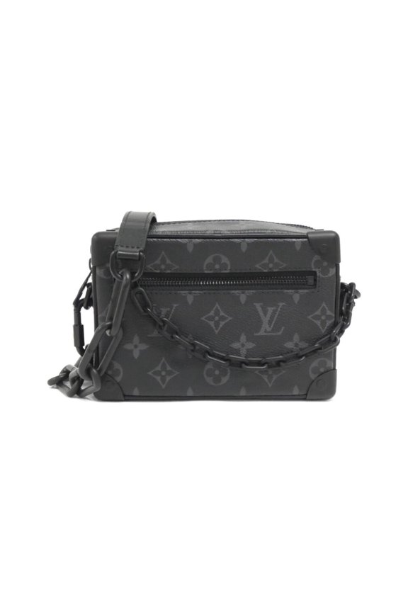 Pre-Owned Louis Vuitton Monogram Eclipse Mini Soft Trunk M44735 Shoulder Bag