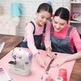 thumbnail image 2 of Portable Sewing Machine Adjustable 2-Speed 2-Thread Handheld Electric Crafting Mending, 2 of 5