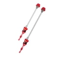 thumbnail image 4 of 2Pcs Bike Quick Release Skewer Titanium Alloy Front Rear 100mm 135mm Universal Red, 4 of 8