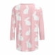 thumbnail image 5 of TaTaai Women Easter Print T-Shirt Crew Neck 3/4 Sleeve Casual Pullover Top Ladies Spring Daily Wear Lightweight Breathable Non-See-Through No Fading Soft Comfortable Fashion Top Gift, 5 of 5