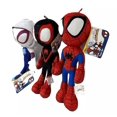thumbnail image 2 of Spidey His Amazing Friends 9 Inch Ghost Spider, Spiderman, Miles Morales Plush 3 Piece Set, 2 of 3