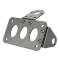 thumbnail image 2 of License Plate Frames,  Universal Motorcycle License Mount Plate Holder Bracket Side Mounted Tail Light Aluminium Alloy Frame Bracket, 2 of 8