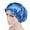 Roral Blue, variant on Womens Soft Pure Satin Silk Sleeping Caps Night Sleep Hats Hair Scarves Bonnet