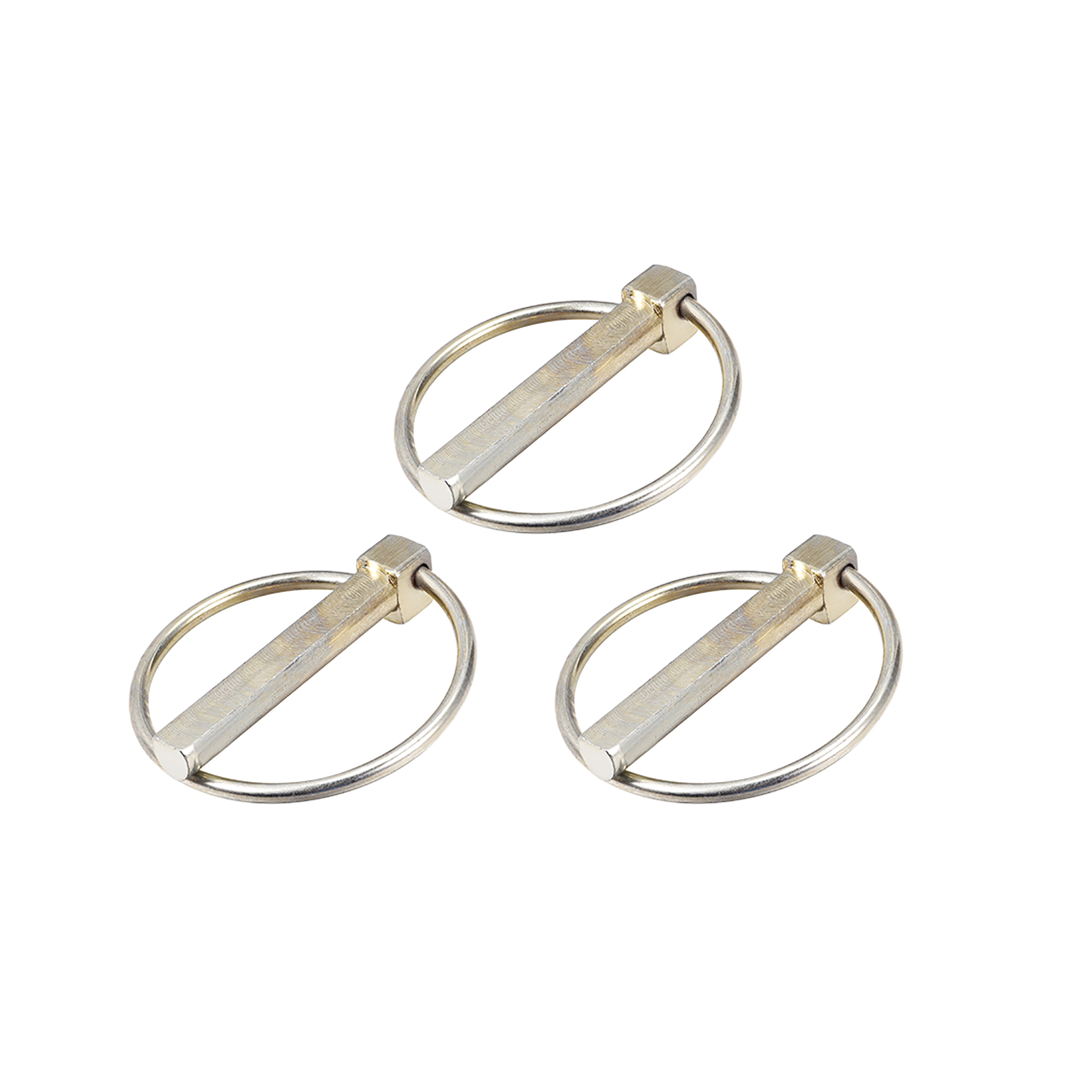 Linch Pin with Ring 12mm x 70mm Trailer Pins Assortment Kit for Boat