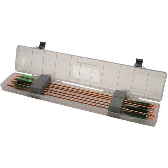 MTM Compact Arrow Case Clear Smoke 36.25" x 7.5" x 3"