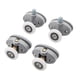 thumbnail image 1 of Shower Door Runner Wheels, Plastic Pulleys Sliding Door Rollers For Shower Cabin Bathr, 1 of 4