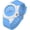 White Blue, variant on Women’s Waterproof Quartz Watch, 5ATM Sport Casual Analog Wristwatch with TPU Band, Acrylic Crystal, Stainless Steel Back – Multiple Color Options