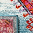 thumbnail image 5 of SAFAVIEH Cherokee Thane Southwestern Area Rug, Light Blue/Fuchsia, 4' x 6', 5 of 9