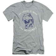 Jurassic Park My Vision S/S Adult 30/1 T-Shirt Athletic Heather