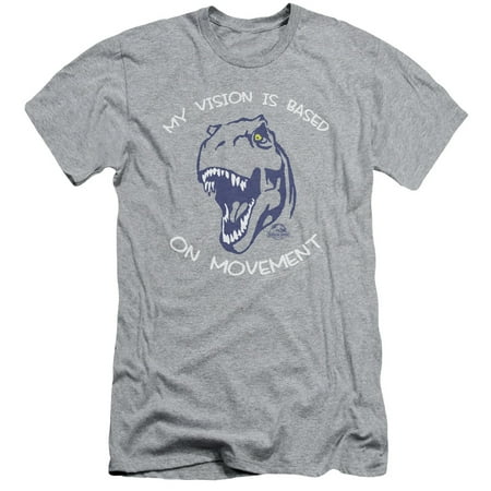 Jurassic Park My Vision S/S Adult 30/1 T-Shirt Athletic Heather