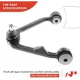 thumbnail image 4 of A-Premium 2Pcs Front Left Upper Control Arm and Lower Ball Joint Assembly Compatible with Ford F-150 1997-2003 F-250 1997-1999 F-150 Heritage Expedition Lincoln Blackwood Navigator, 4 of 8
