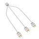 thumbnail image 2 of Adaptador divisor ARGB de 5 V y 3 pines para chasis, conector de memoria, cable de alimentación de interfaz para 1 a tres, 2 of 7