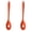 Orange, variant on US 1 Pack Silicone Pasta Fork Heat Resistant Noodle Spaghetti Server Spoon