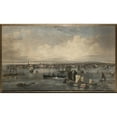 thumbnail image 3 of John William Hill 14x10 Black Modern Framed Museum Art Print Titled - New York (1855), 3 of 5