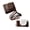Coffee, variant on Rupoun Classic Camera Carry Bag Portable Protective Holder with Adjustable Strap for ZV-1F and ZV-1M2, Coffee
