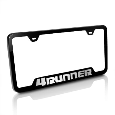 Toyota CarBeyondStore Toyota 4Runner Polished Stainless Steel License Plate Frame,chrome Automotive Gold GF-4RU-EC