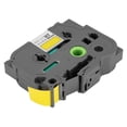 thumbnail image 1 of Label Maker Tape , Label Ribbon Black On Yellow 18mm 8m BT 641 Label Tape Label Maker Tape Replacement for BT -641, 1 of 8